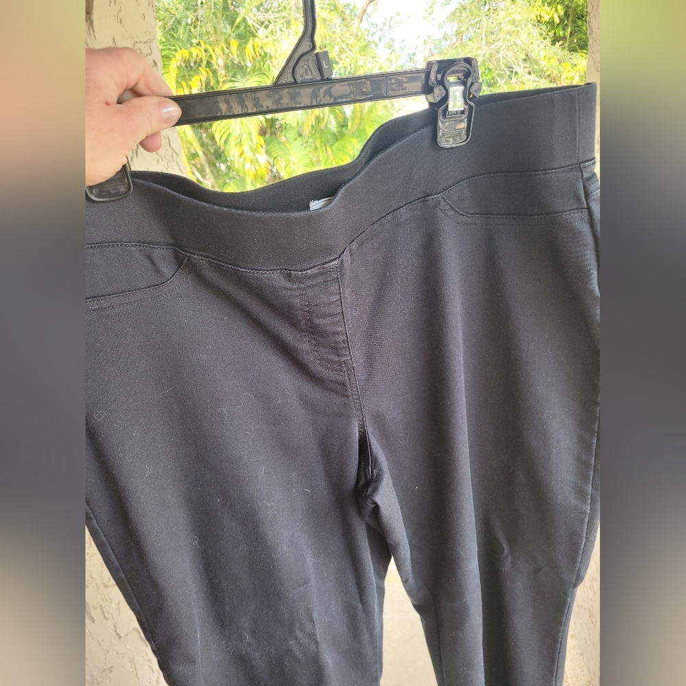 Black classic long pants